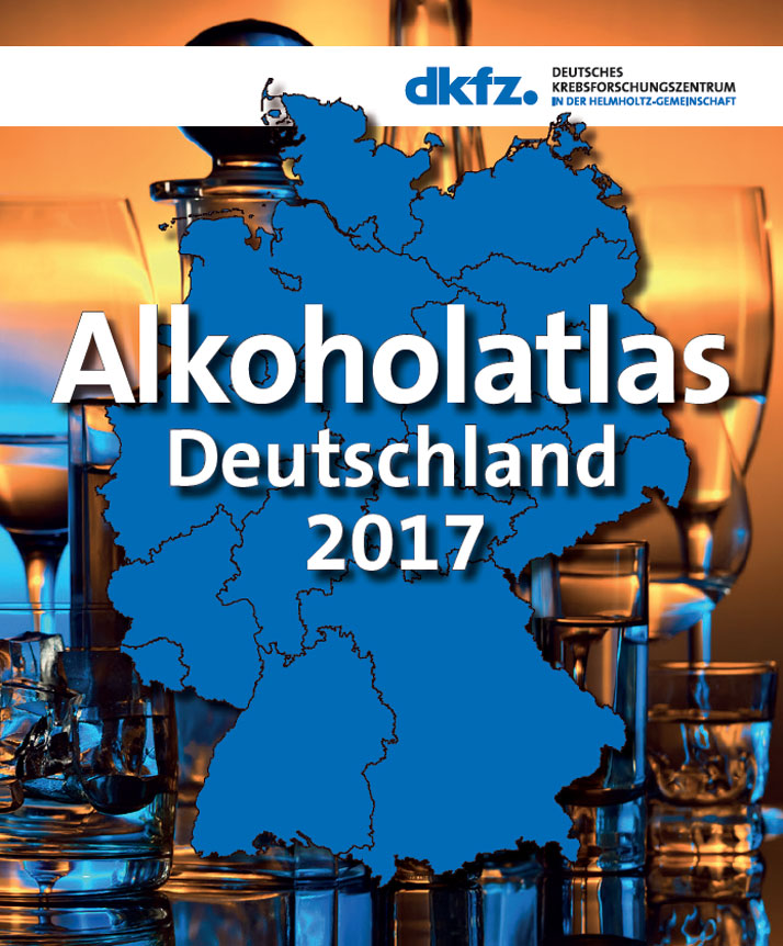 Buchtitel des Alkoholatlas Deutschland 2017