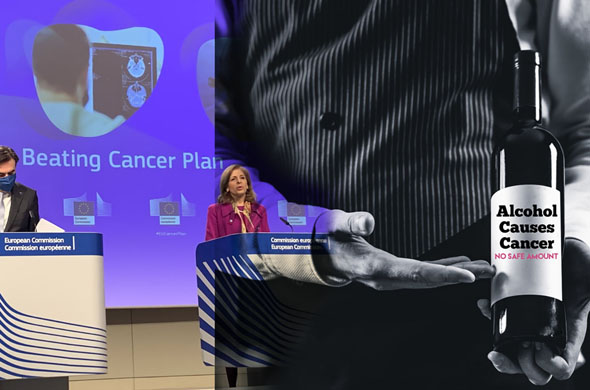 EU-Kommission bei der Präsentierung des Krebsbekämpfungsplans