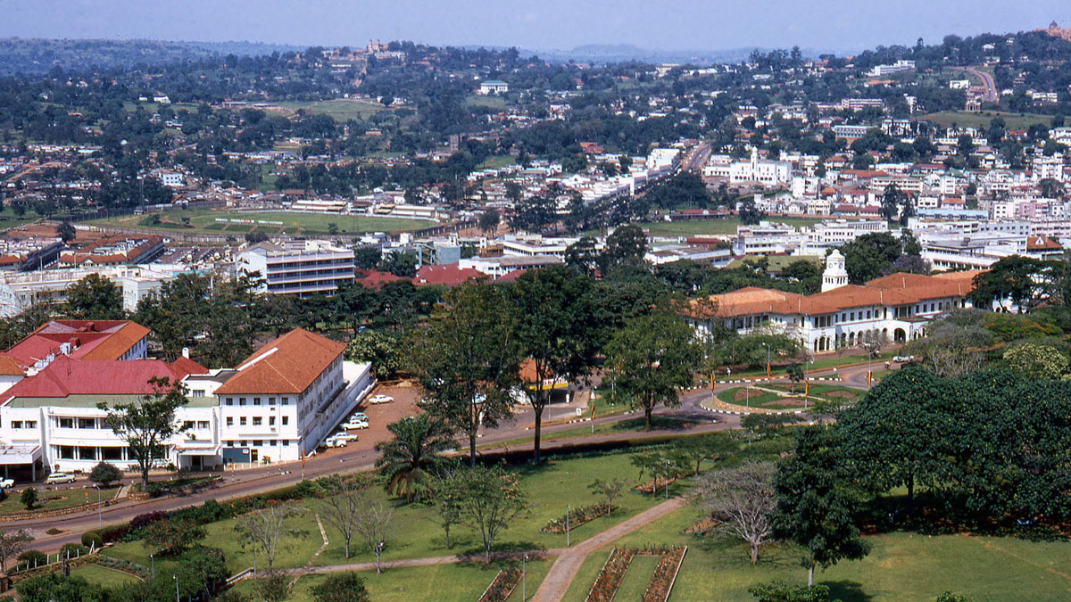 Blcik über Kampala