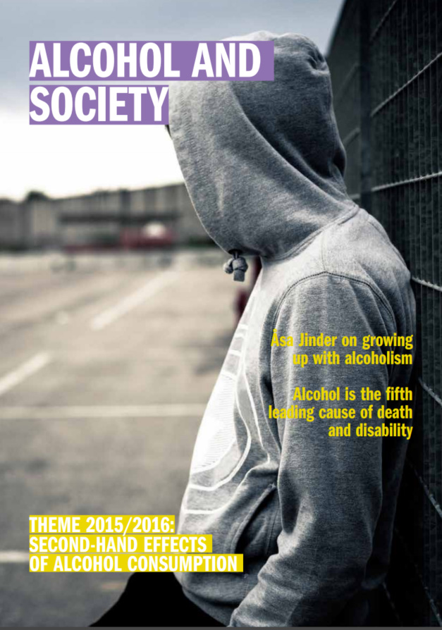 Titelseite Alcohol and society 2015 2016