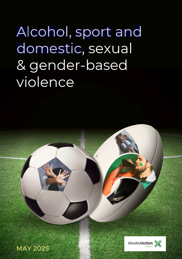 Titelseite 'Alcohol, sport and domestic, sexual and gender-based violence'.