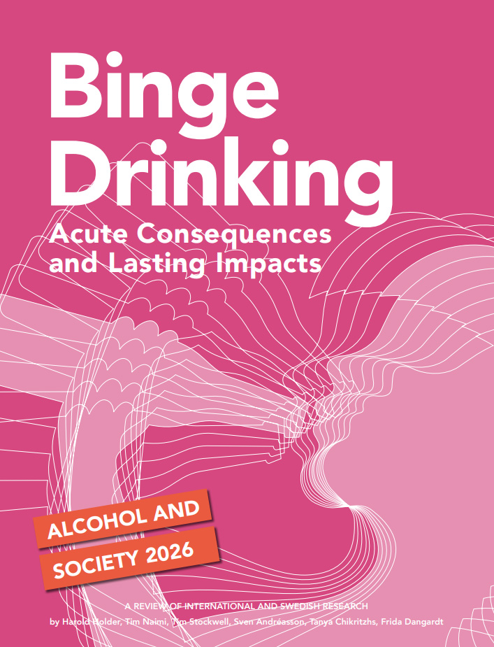 Titelseite von 'Binge Drinking'.