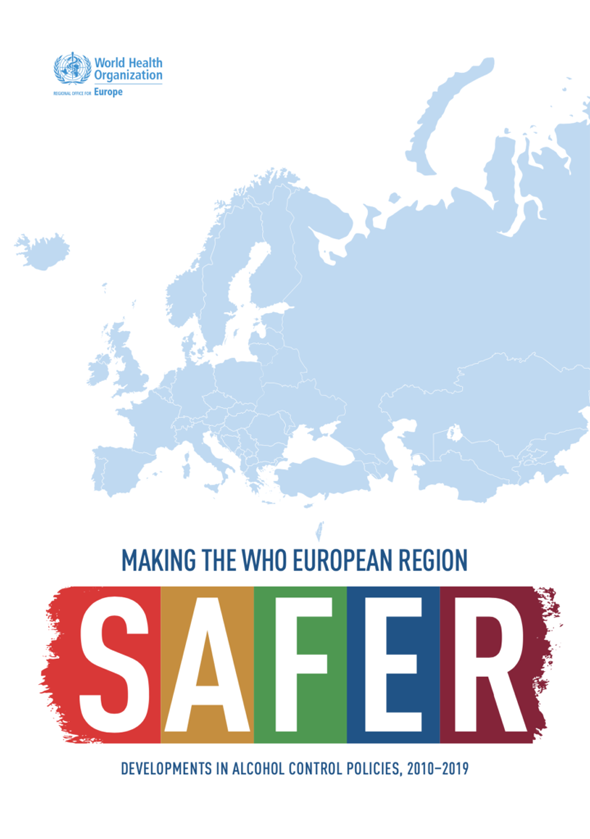 Titelbild der Broschüre "Making the WHO European Region SAFER"