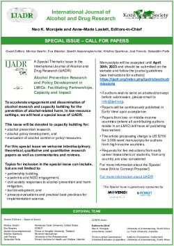 IJADR ‒ Special Issue ‒ Call for pa-2
