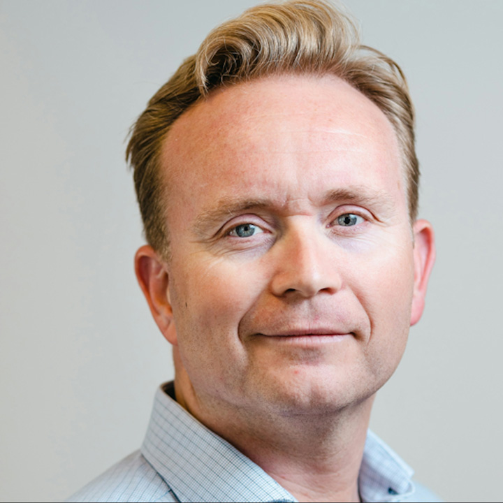 Porträt von Stig-Erik Sørheim.